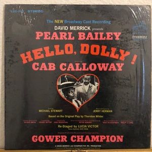 Jerry Herman Hello Dolly The New Broadway Cast Recording Vinyl Lp '67